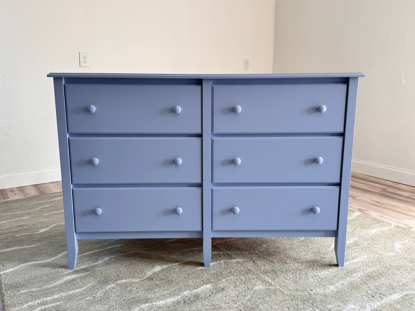 6-Drawer Dresser in Forget-Me-Not